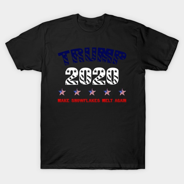 Vote Trump 2020 Shirt - Make Snowflakes Melt Again! T-Shirt by Styr Designs